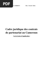 Download cadre juridique des contrats de partenariat public priv au cameroun by Sylvin Pougom Monkam SN119887271 doc pdf