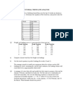 Trend Line Analysis and Forecasting Tutorial