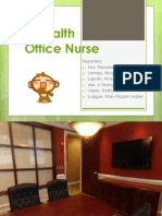 City Health Office Nurse CHN