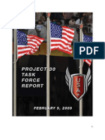 Project30 Task Force Report