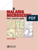 Basic Malaria Microscopy Part I. Learner's Guide, 2nd Edition-9241547820