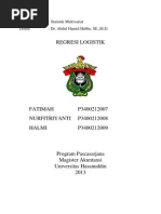 Download Tugas-3 Regressi logistik by FridRachman SN119898011 doc pdf
