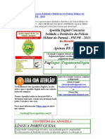 Apostila Digital Concurso Soldado e Bombeiro da Polícia Militar do Paraná - PM PR - 2013 