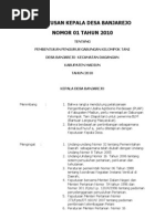 SK Pengangkatan Pengurus Kelompok Tani