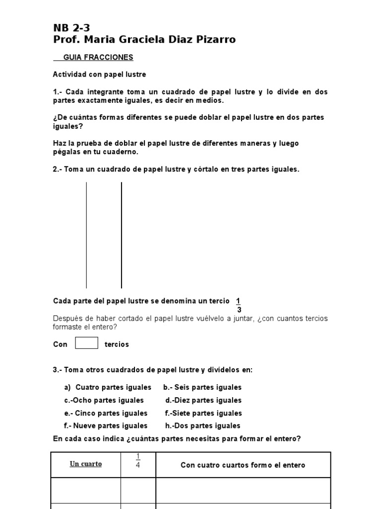 Guía de Matemática | PDF | Métodos y materiales de enseñanza | Arte