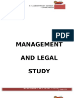 Management and Legal Aspects
