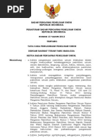 Download Perbawaslu Nomor 13 Tahun 2012 ttg Tata Cara Pengawasan Pemilu ok by integritas2012 SN119928187 doc pdf
