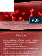 Obstructia arteriala acuta