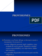 provisiones