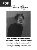 Download Nikolaj Gogol Life Works  Adaptations in Literature Opera Cinema and TV by Tatiana Polomochnykh SN119933621 doc pdf