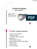 CST Horn Antenna