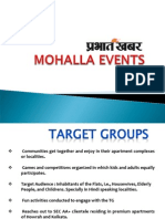 Mohalla Event Presentation