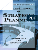 A Breakthrough in Strategic Planning