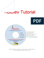 Autolev Tutorial (Software 4 Mechanisms)