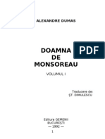 Doamna de Monsoreau Vol.1