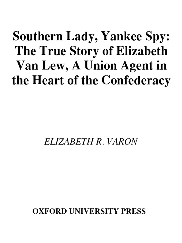 Espionagem Na Guerra Civil | PDF | Abraham Lincoln | Union (American Civil  War)