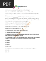 Godrej Placement Aptitude Test Guide | PDF | Test (Assessment)