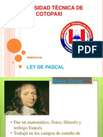 Ley de Pascal e hidrostatica