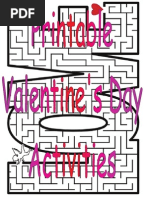 Download Printable Valentines Day  Activities by Beverly Hand SN119993802 doc pdf