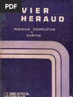 61994985 Poesias Completas y Cartas Javier Heraud 1961 1963