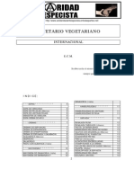 Recetario Vegetariano Internacional