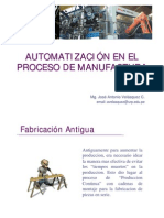 Automatizacion en El Proceso de Manufactura