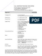 Jurnal Sistem Tek Industri