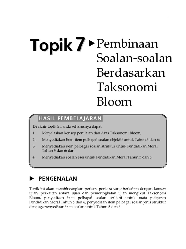 Topik 7 | PDF