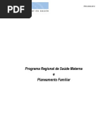 Programa Regional de Saúde Materna e Planejamento Familiar