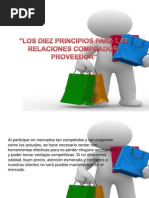 Relación Comprador Vendedor