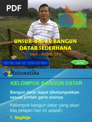 Unsur Unsur Bangun Datar Sederhana