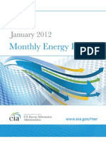 US EIA January 2012 Monthly Energy Review (2011 Jan - October Data)