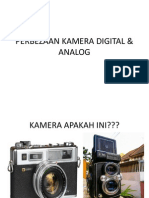 Perbezaan Kamera Analog Dan Digital