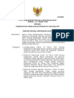 Peraturan menteri no.2 tahun 2008 ttg pemanfaatan limbah