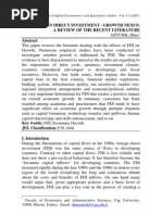 Download FOREIGN DIRECT INVESTMENT by Rabiadz Souf SN120035239 doc pdf