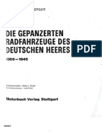 (MotorBuchVerlag Militärfahrzeuge 004) (Spielberger) Die Gepanzerten Radfahrzeuge Des Deutschen Heeres 1905-1945