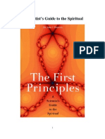 The First Principles A Scientist S Guide To The Spiritual