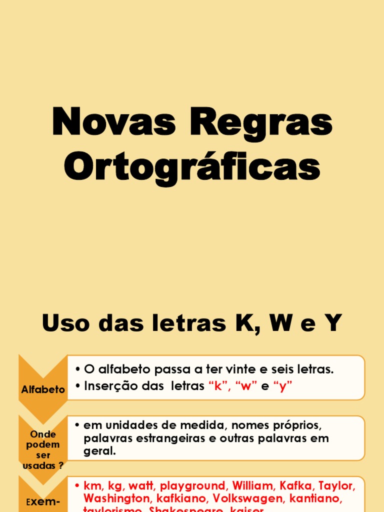 Novas Regras Ortográficas | PDF | Ortografia | Linguística