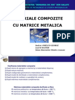 Materiale Compozite Cu Matrice Metalica