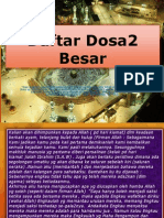 Daftar Dosa-Dosa Besar