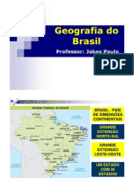 AULA 01 - GEOGRAFIA BRASIL - PROF. JAKES PAULO