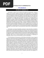 Download Introduction to Hermeneutics by shaman111 SN12005032 doc pdf
