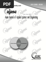Download Asian Journal of Applied Science and Engineering AJASE by Asian Business Consortium SN120052916 doc pdf