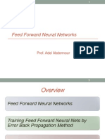 Feed Forward Neural Networks: Prof. Adel Abdennour