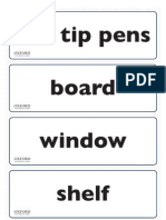 Felt Tip Pens Board Window Shelf