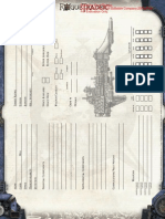 Rogue Trader Fillable Ship Sheet