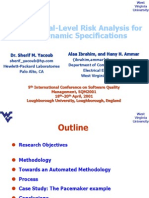 Architectural Level Risk Analysis