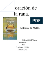 Oracion de La Rana MELLO