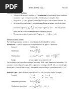 Physical Chemistry Study Guide