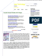 Acoustic Induced Vibration (AIV) Fatigue